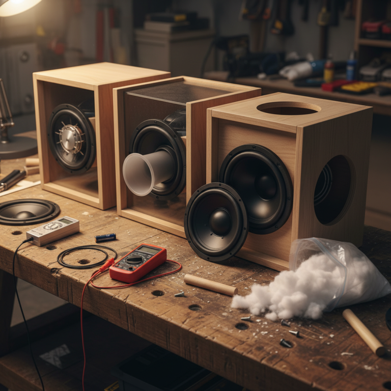 Sealed vs Ported vs Bandpass Subwoofer Boxes Explained
